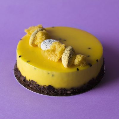 Mango Passion Fruit Cake from our Cake Store by Sweet Wentzl Cafe & Confectionery, Cakes and Pastries, Krakow
