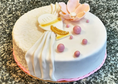 Elegant cake for the sacrament of Holy Communion - Custom Cakes for Special Order by Sweet Wentzl Cafe & Confectionery, Cakes and Pastries, Krakow