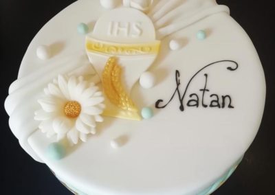 Elegant cake for the sacrament of Holy Communion from our Cake Store by Sweet Wentzl Cafe & Confectionery, Cakes and Pastries, Krakow