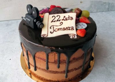 Birthday cake for a filmmaker - Custom Cakes for Special Order by Sweet Wentzl Cafe & Confectionery, Cakes and Pastries, Krakow