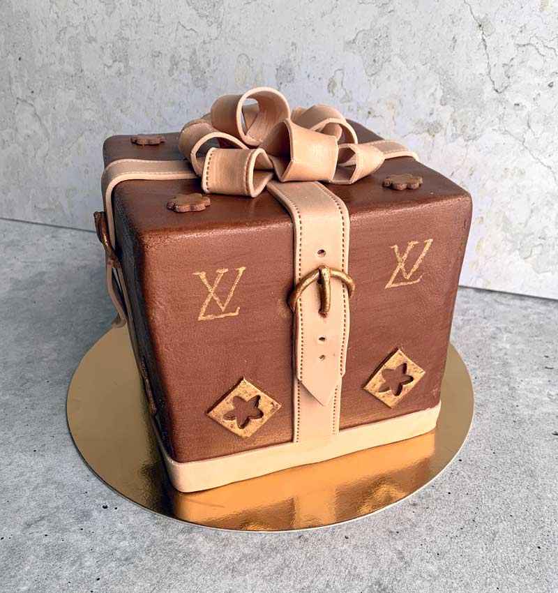 Birthday cake Louis Vuitton Paris - Custom Cakes for Special Order by Sweet Wentzl Cafe & Confectionery, Cakes and Pastries, Krakow
