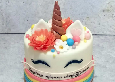 Birthday cake unicorn - Custom Cakes for Special Order by Sweet Wentzl Cafe & Confectionery, Cakes and Pastries, Krakow