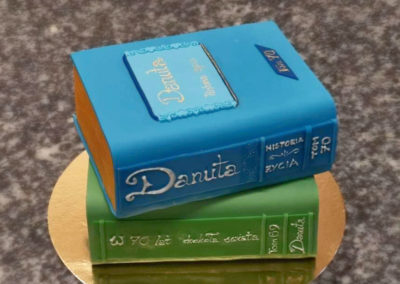 Birthday cake in the form of books - Custom Cakes for Special Order by Sweet Wentzl Café & Confectionery, Cakes and Pastries, Krakow
