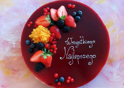 Tort urodzinowy na zamówienie - cukiernia Słodki Wentzl Kraków